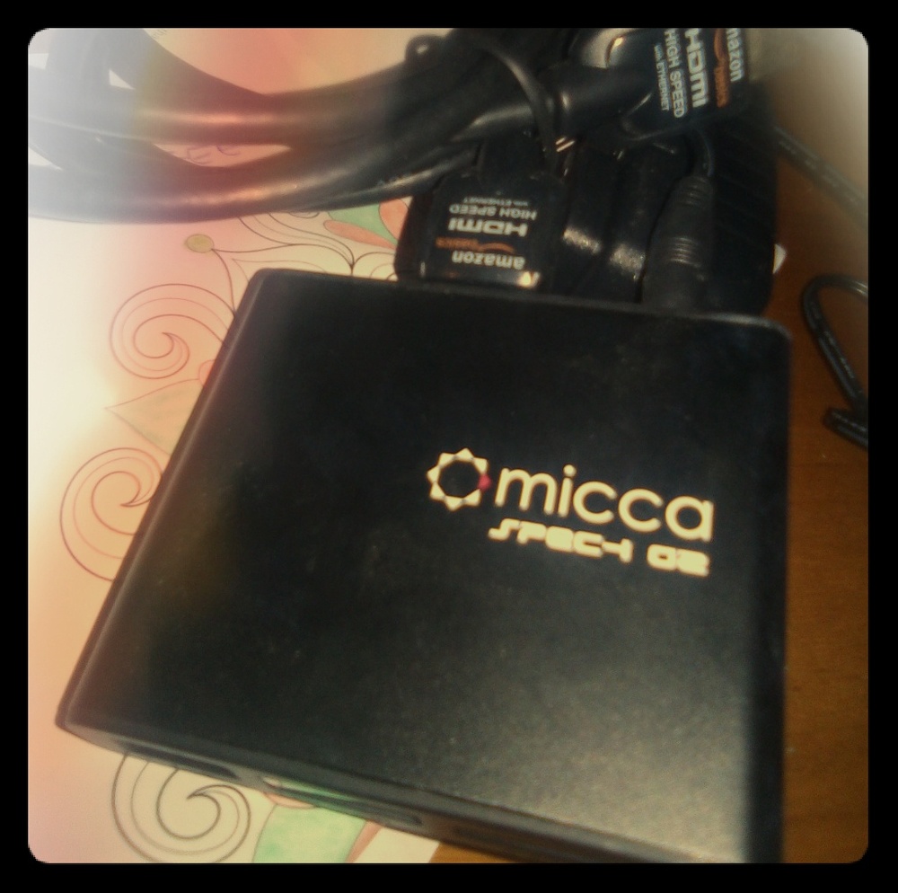 Micca HD Player with remote control